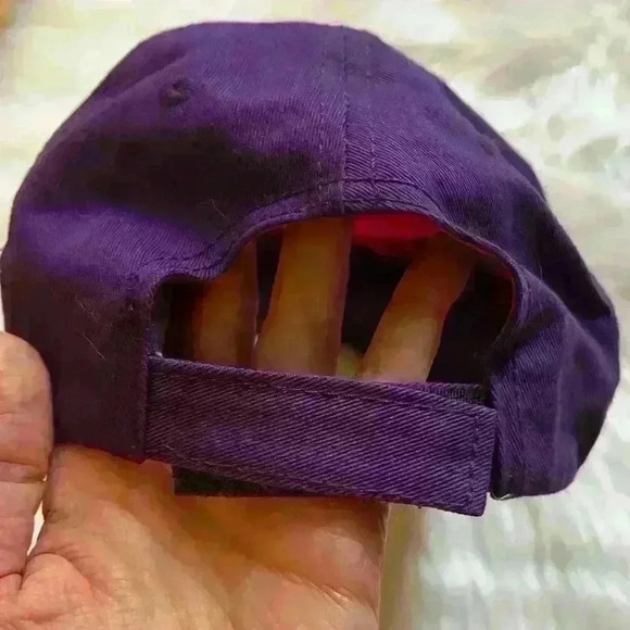 Budweiser Y2K Logo Hat Pink & Purple - Picture 5 of 7